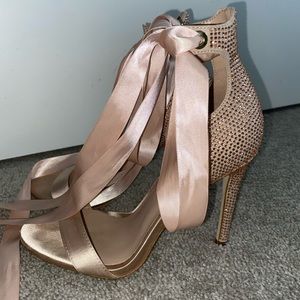 Aldo ribbon heels
